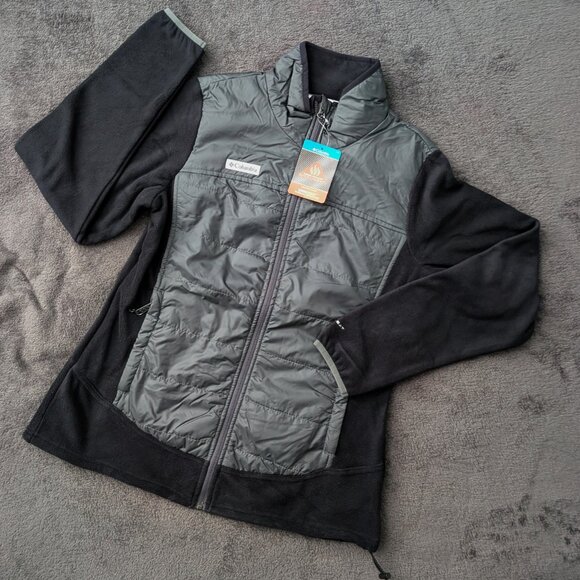 NWT Women's Columbia Fleece Jacket, Size L - Picture 2 of 6